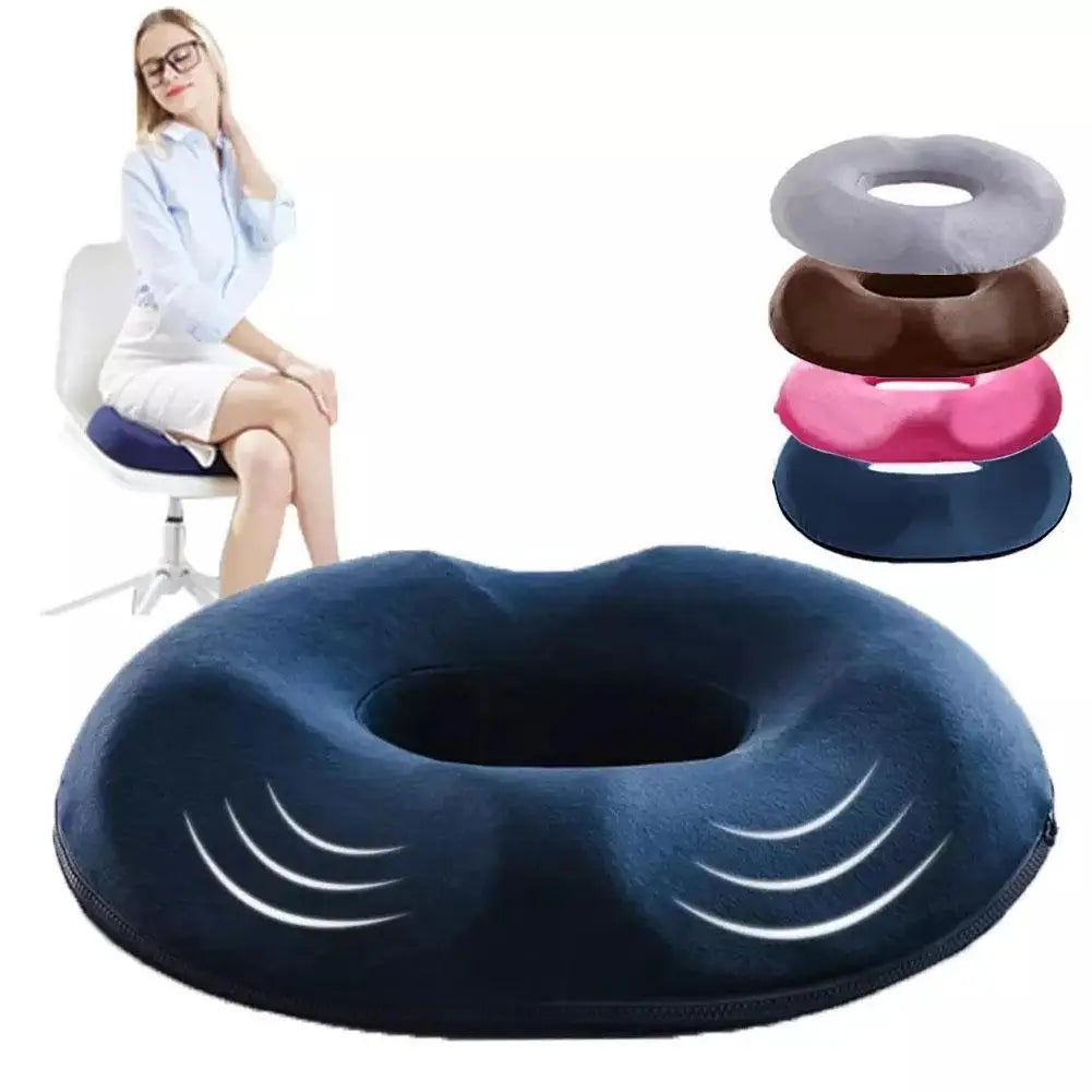 Space memory foam pillow seat cushion pain relief
