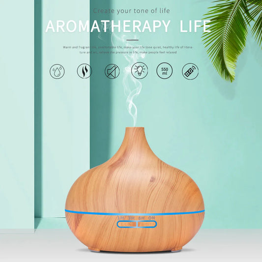 Space ultrasonic home aromatherapy diffuser