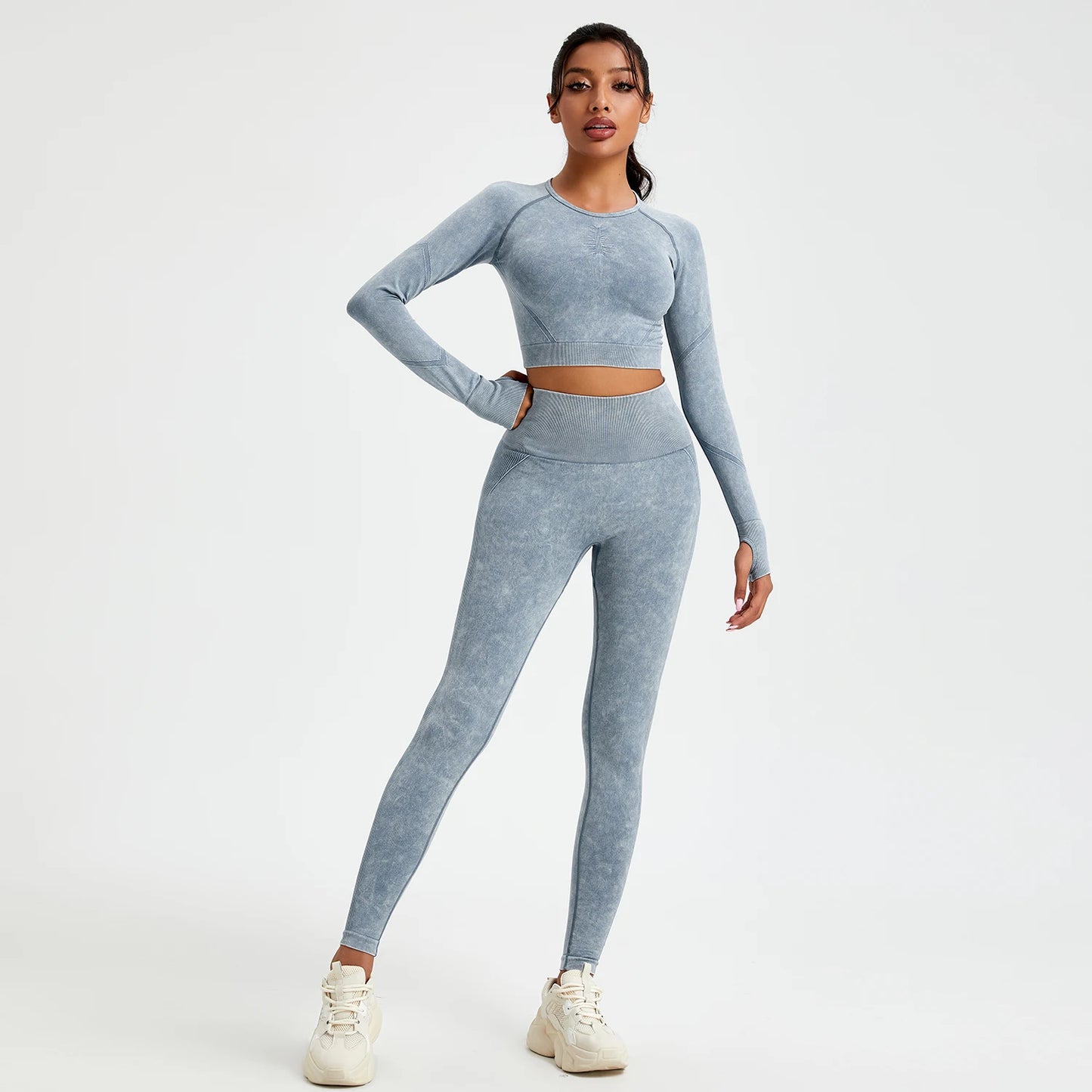 Women’s skinny stretch active pant set