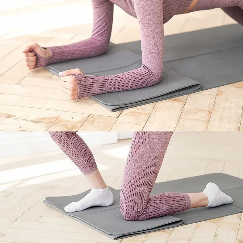 Sport yoga mat foldable easy go