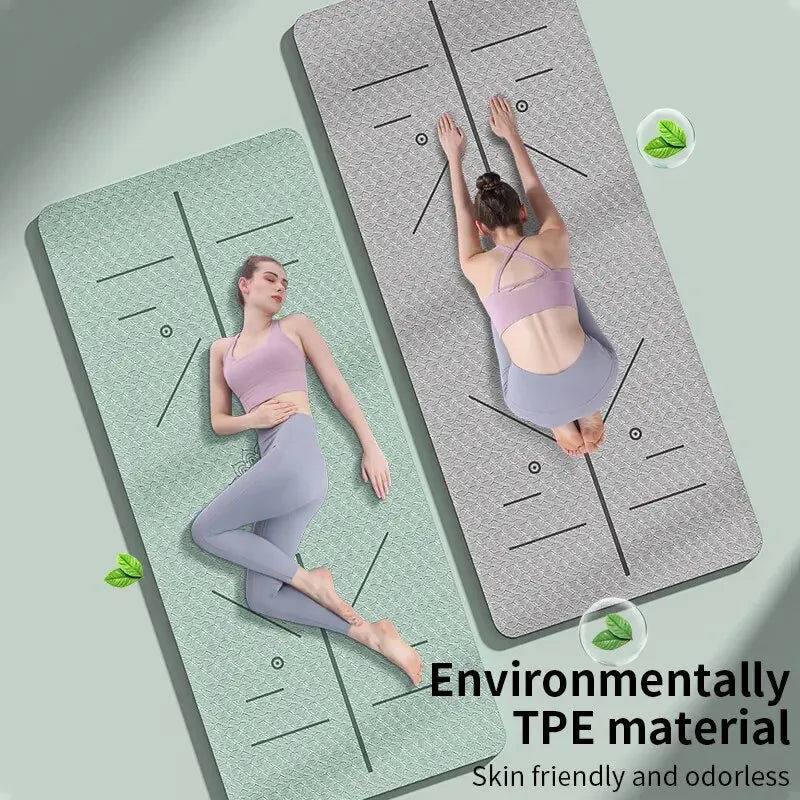 Sport yoga eco-friendly fitness exercise mat